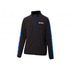 Andro T- Jacket Lennox black/blue