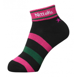 Nittaku 3-Star Socks Black/pink (2970)