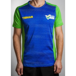 Tibhar T-Shirt Select Brazil blue