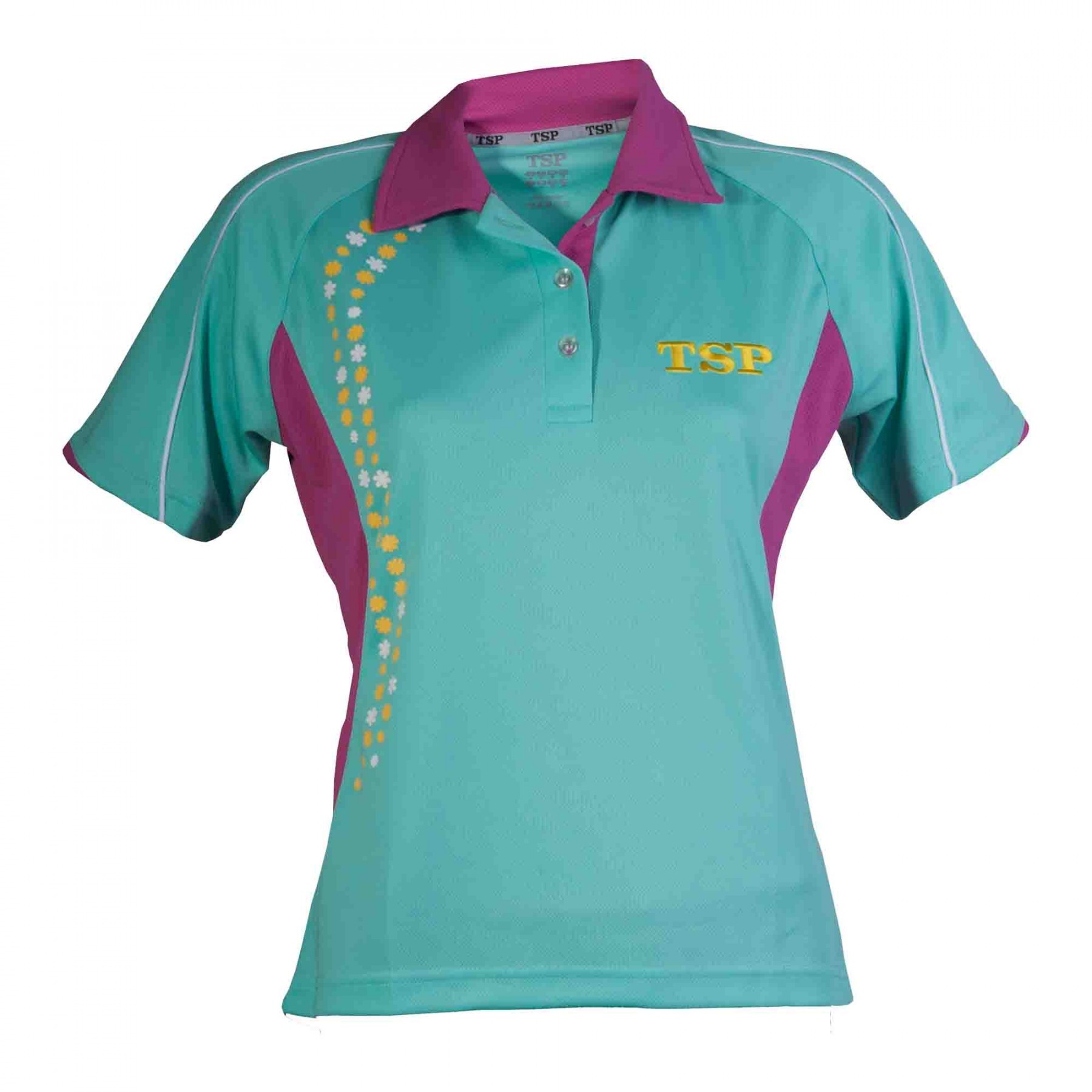 TSP Shirt Hana Lady blue/pink | Tabletennis11.com (TT11)