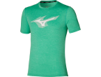Vaata Table Tennis Clothing Mizuno T-shirt Core RB Tee mint leaf