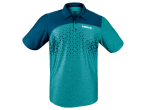Vaata Table Tennis Clothing Tibhar Shirt Game Pro turquoise/navy