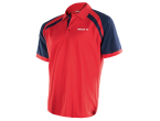 Vaata Table Tennis Clothing Tibhar Shirt World (Cotton) red/navy
