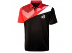 Vaata Table Tennis Clothing Andro Shirt Lavor black/red