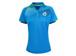 Vaata Table Tennis Clothing Andro Women's Shirt Avos blue/yellow
