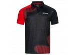 Vaata Table Tennis Clothing DONIC Shirt Caliber black/red