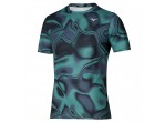 Vaata Table Tennis Clothing Mizuno T-shirt Core Graphic J2GAA510 mineral blue/black