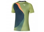 Vaata Table Tennis Clothing Mizuno T-shirt Release Shadow 62GAA501 calliste green