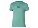 Vaata Table Tennis Clothing Mizuno T-shirt Release Tape K2GAA501 mineral blue