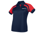 Vaata Table Tennis Clothing Tibhar Shirt World Lady (Poly) navy/red