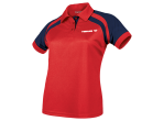 Vaata Table Tennis Clothing Tibhar Shirt World Lady (Poly) red/navy