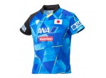 Vaata Table Tennis Clothing Victas Japan National Team Shirt 2024 blue