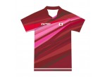 Vaata Table Tennis Clothing Victas Japan National Team Shirt red
